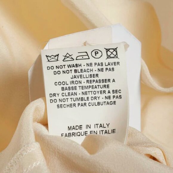 Etro Cream Silk Cowl Neck Tunic - Picture 9 of 9